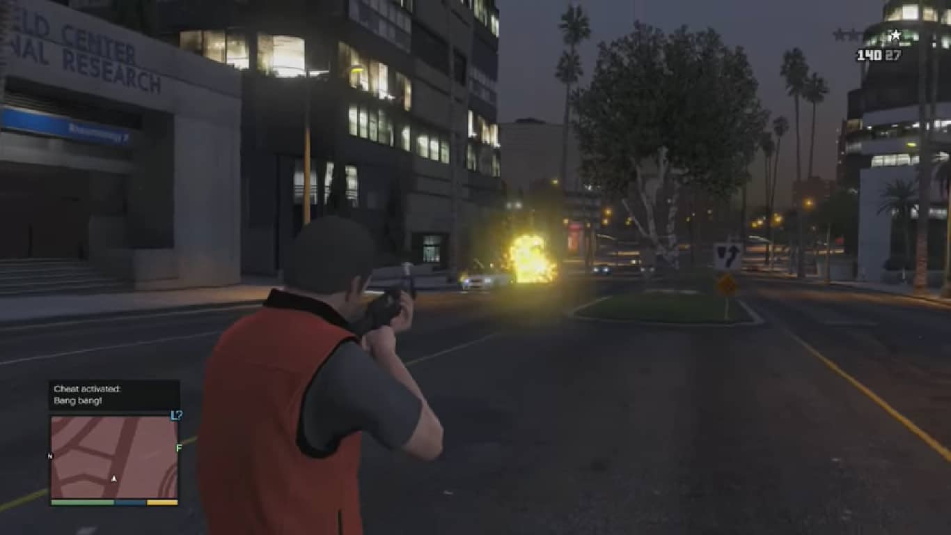 Explosive Bullets GTA 6 Cheat