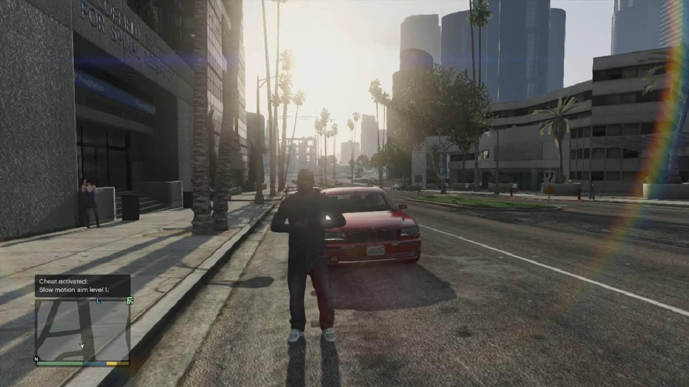 Slow Motion Aim GTA 6 Cheat