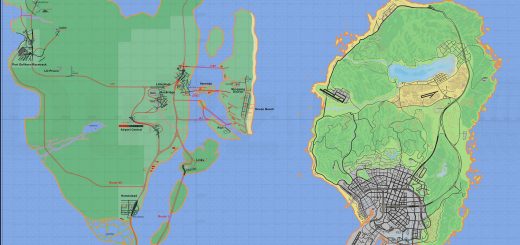 GTA 6 Map Leak Shows How Massive Vice City