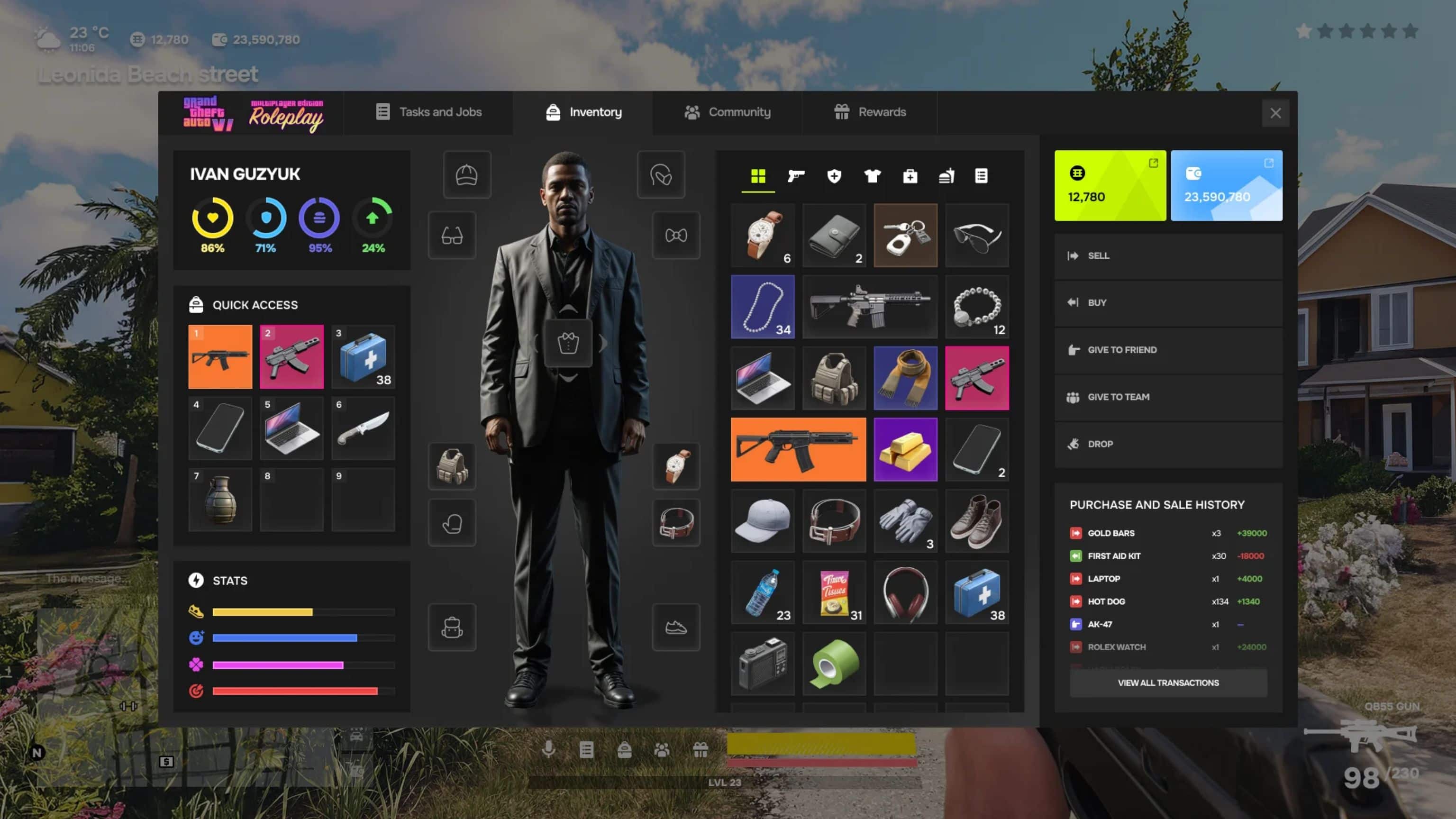 GTA 6 100% Game Save v1.0